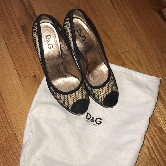 D&G Peep Toe Pimps🖤🖤 - Picture 8 of 8